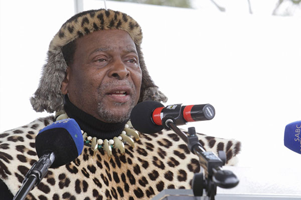 Zulu King Goodwill Zwelithini has asked for an end to violence
