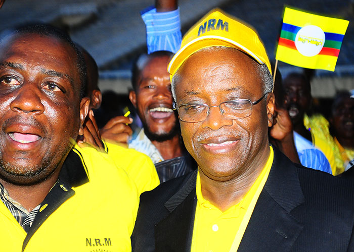 Amama Mbabazi says he's still an NRM member and no body can push him out. 