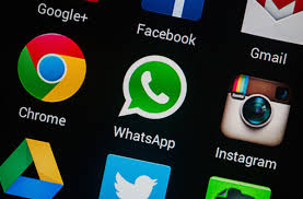 Messaging services including Facebook, Whatsapp, Twitter 