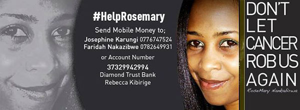 Cancer: Drive to fundraise for former NTV’s Rosemary Nakabirwa on