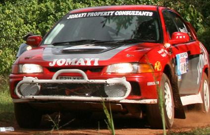 Sebuguzi (Rally Car), and he's the NRC defending champion