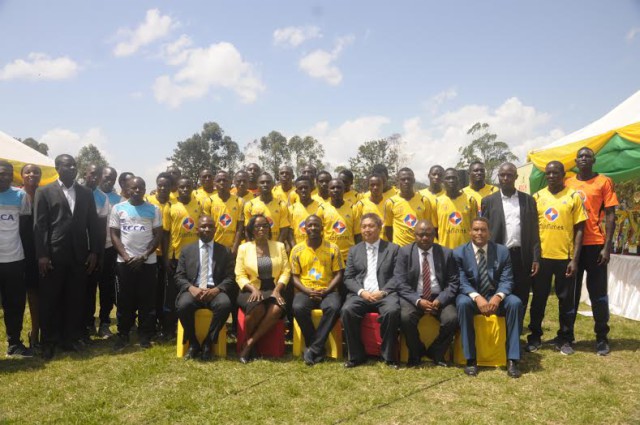 Group photo of KCCA Officials, players and KCC board members