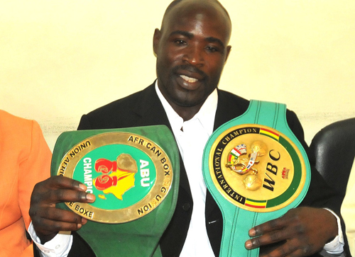 Former WBC International light heavyweight champion Joey Lubega