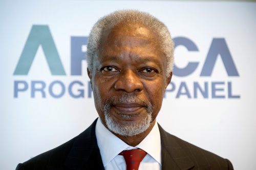 Kofi Annan chairs Africa progress Panel.