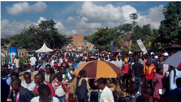 Christians flocking Namugongo matrys shirine