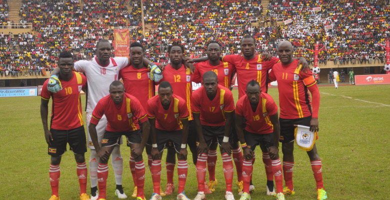 Uganda Cranes Starting XI against Botswana on Saturday.
