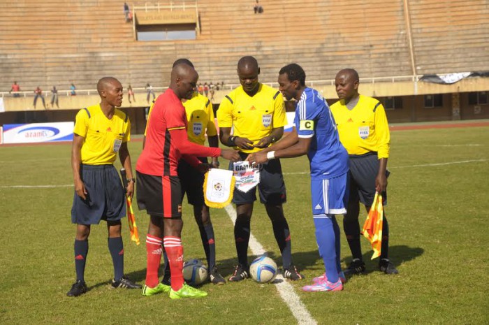 Massa (in Red) will lead out Cranes against Botswana