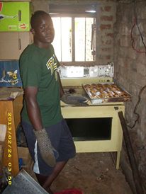 unlike some graduates, Muhumuza put aside his degree and started his personal business.