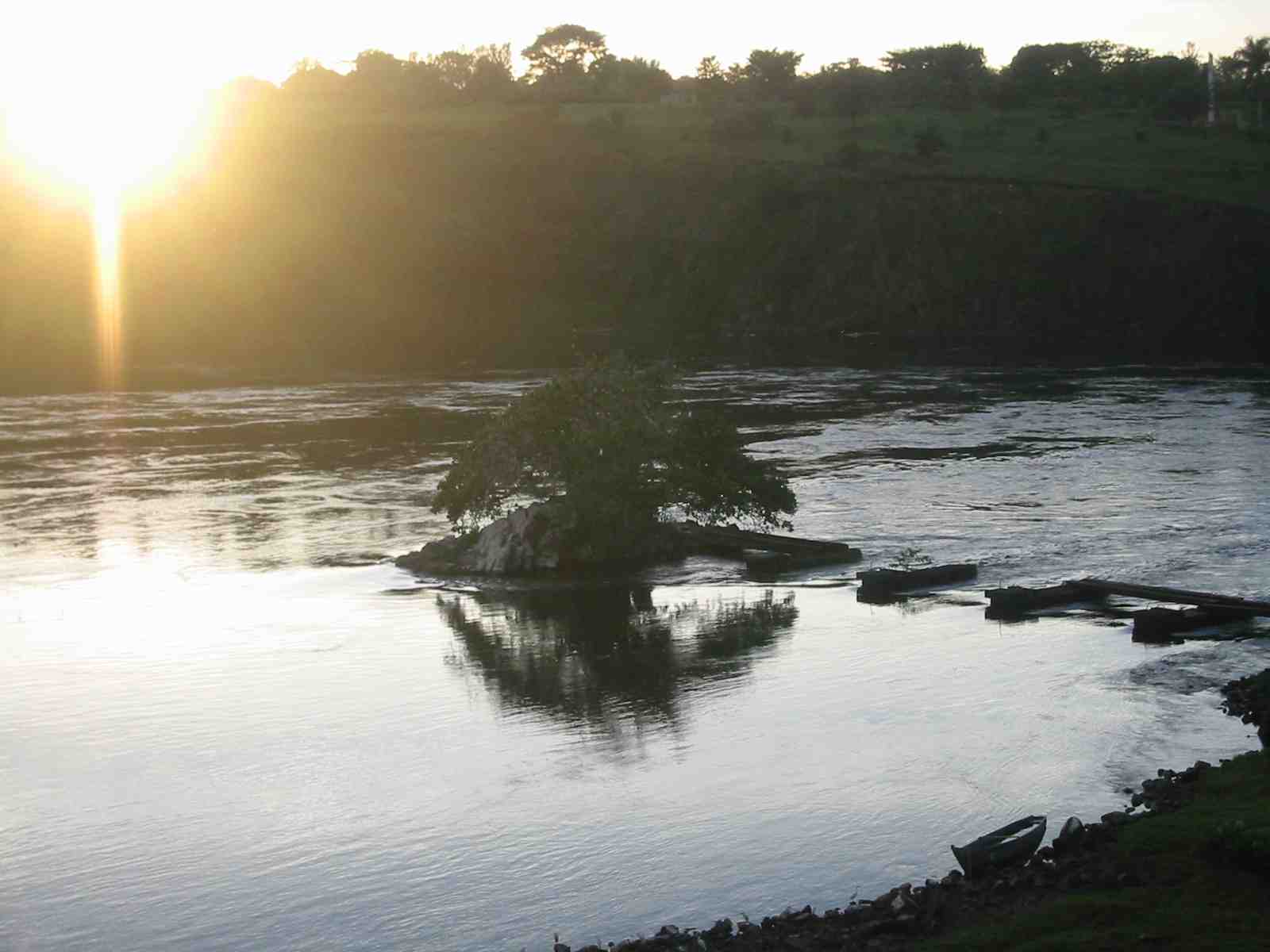 Source of the Nile where sporting activities will take place. 