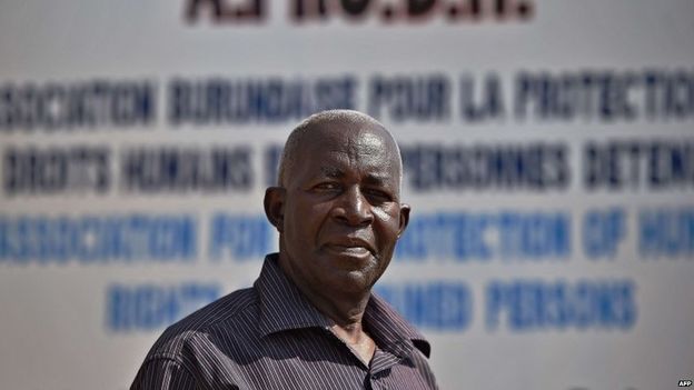 Pierre Claver Mbonimpa's work over the years for prisoners and others has won international acclaim. 