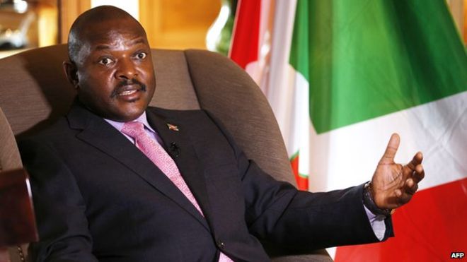 Burundi's President Pierre Nkurunziza has warned against vengeance following the assassination of a senior general.