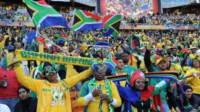 South Africans were proud to host the tournament - the first World Cup on African soil.