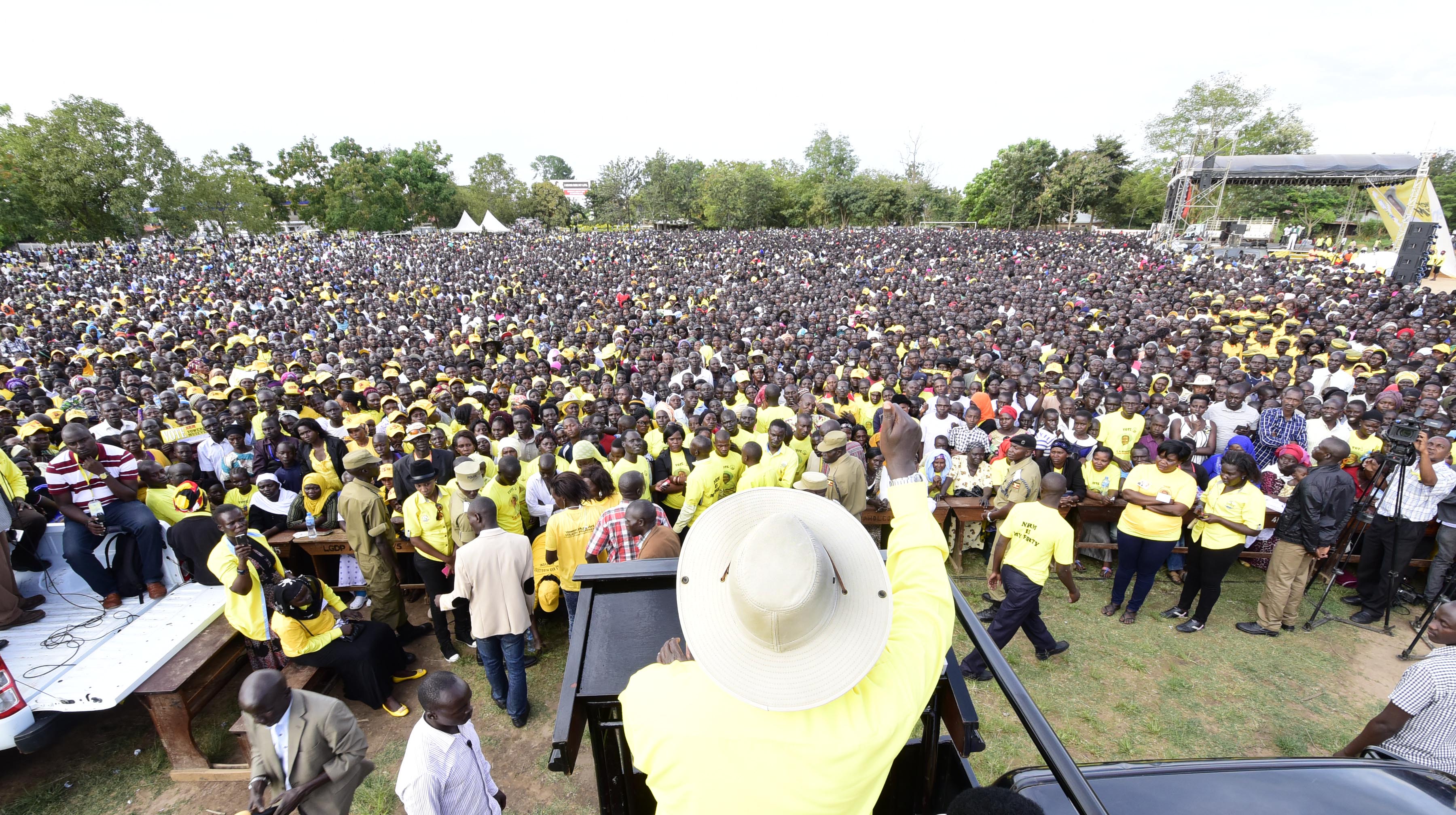 Museveni in Arua 07 -2